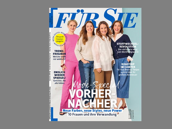 FÜR SIE with XL edition: More pages, more style, more proximity to the reader